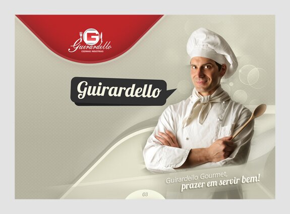 Apresentação desenvolvida para a Guirardello Gourmet, empresa que prepara refeições para empresas, obras ou eventos